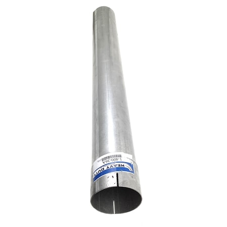 Heavy Duty Mfg Stack I.D. Aluminized Square Cut 1-400-36A